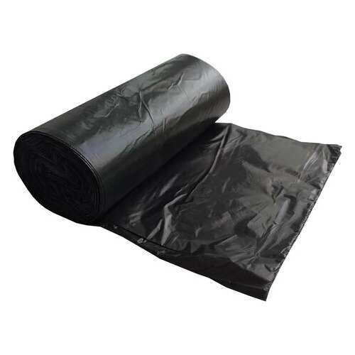  Мешки для мусора 60 л, черные, в рулоне 20 шт., пнд, 10 мкм, 60х72 см, стандарт, кб, 0053 | Мешки для мусора универсальные