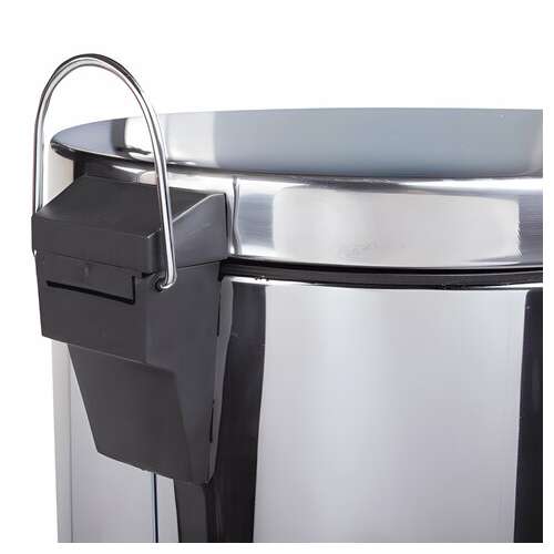 Ведро-контейнер для мусора (урна) с педалью laima "classic", 20 л, зеркальное, нержавеющая сталь, со съемным внутренним ведром, 232262  Ведро-контейнер для мусора (урна) с педалью laima "classic", 20 л, зеркальное, нержавеющая сталь, со съемным внутренним ведром, 232262 | Контейнеры и ведра для мусора