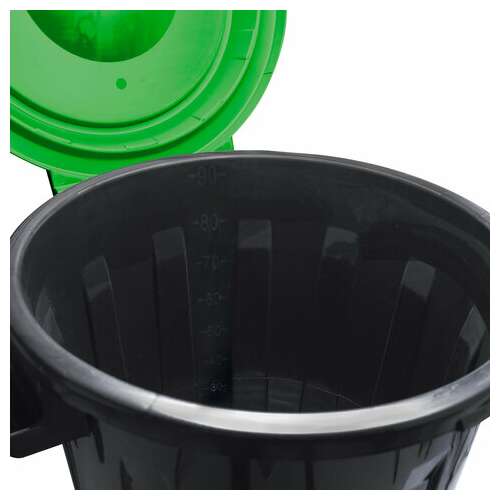  Контейнер 90 литров для мусора, бак+крышка (высота 65 см), m2394/ассорти, idea, м 2394 | Баки для мусора