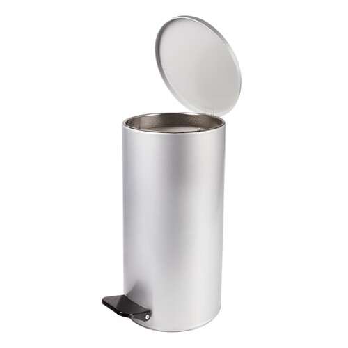  Урна для мусора с педалью, усиленное, титан, 40 литров, серая, оцинкованная сталь | Контейнеры и ведра для мусора