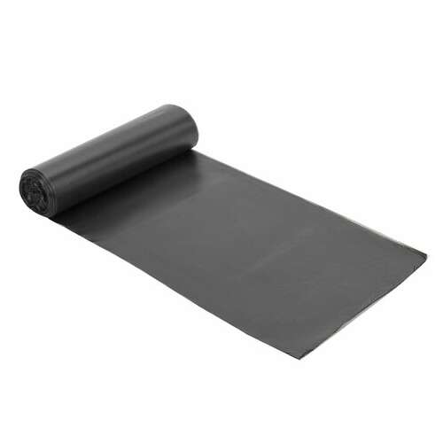  Мешки для мусора 30 л, черные, в рулоне 20 шт., пнд, 7,3 мкм, 50х60 см, paclan "standard" | Мешки для мусора универсальные