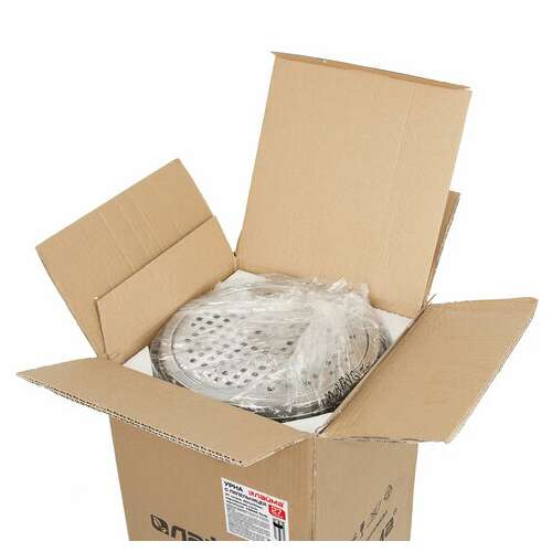  Урна с пепельницей 27 литров, 600х250 мм, нержавеющая сталь, зеркальная, laima professional, 606299 | Урны-пепельницы