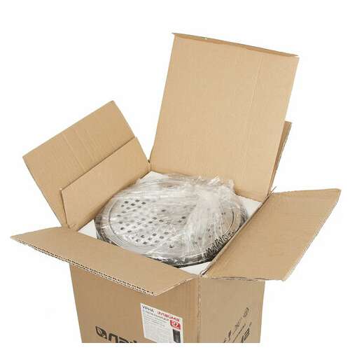  Урна с пепельницей 27 литров, 600х250 мм, нержавеющая сталь, черная, laima professional, 606300 | Урны-пепельницы