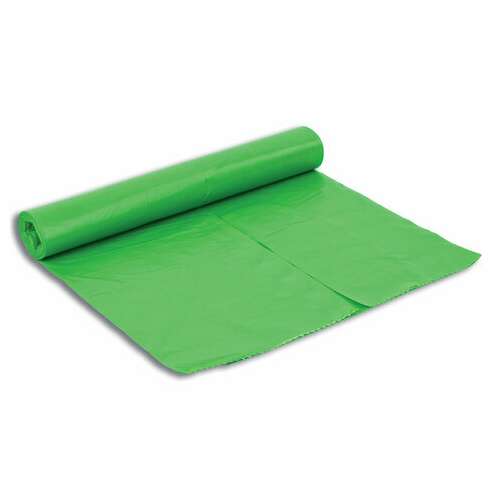  Мешки для раздельного сбора мусора 120 л зеленые в рулоне 10 шт., пвд 38 мкм, 70х108 см, laima, 606708, 3873 | Мешки для мусора универсальные