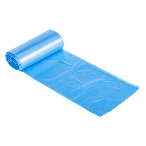  Мешки для мусора laima "ultra" 20 л синие, в рулоне 30 шт. прочные, пнд 8 мкм, 45х50 см, 607682 | Мешки для мусора универсальные