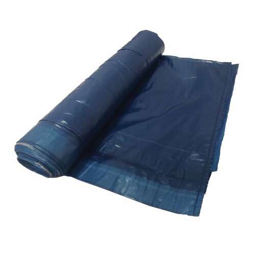  Мешки для мусора 120 л, с завязками, синие, в рулоне 10 шт., пвд, 30 мкм, 70х110 см, кб, "ultra", 1725 | Мешки для мусора универсальные