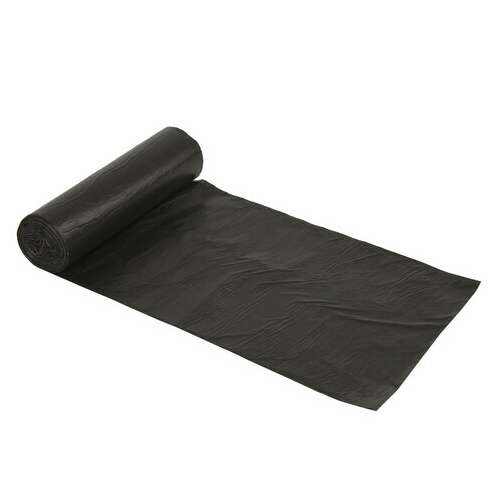  Мешки для мусора 120 л, черные, в рулоне 10 шт., пнд 17 мкм, 70х110 см, офисмаг стандарт, 601388 | Мешки для мусора универсальные