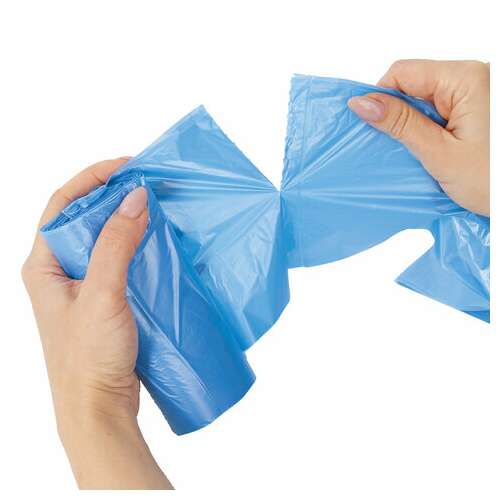  Мешки для мусора laima "ultra" 20 л синие, в рулоне 30 шт. прочные, пнд 8 мкм, 45х50 см, 607682 | Мешки для мусора универсальные