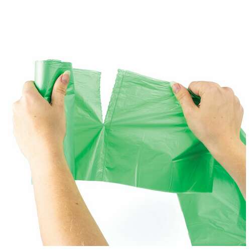  Мешки для раздельного сбора мусора 60 л зеленые в рулоне 20 шт., пнд 10 мкм, 58х68 см, laima, 606704, 3835 | Мешки для мусора универсальные