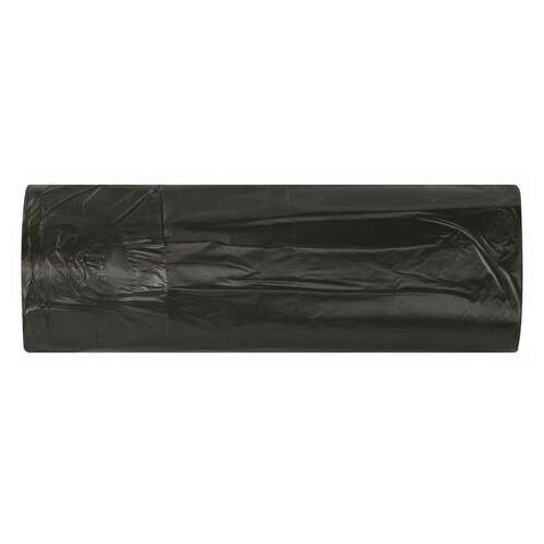  Мешки для мусора 120 л черные, в рулоне 10 шт., пнд 11 мкм, 67х102 см, любаша, 608093 | Мешки для мусора универсальные