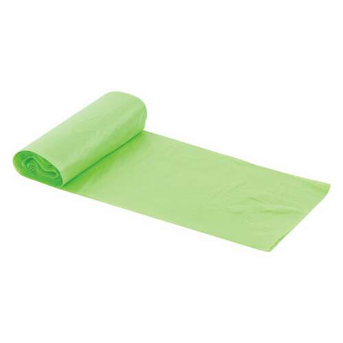  Мешки для мусора биоразлагаемые 60 л зеленые в рулоне 20 шт. прочные, пнд 15 мкм, 60х70 см, laima, 601401 | Мешки для мусора универсальные