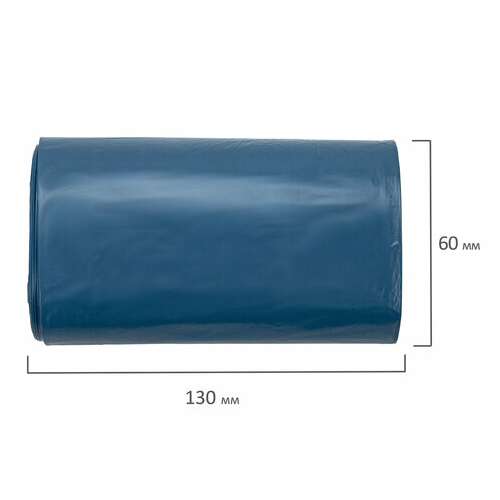  Мешки для мусора laima "ultra" 35 л синие, в рулоне 20 шт. особо прочные, пвд 20 мкм, 50х60 см, 607686 | Мешки для мусора универсальные