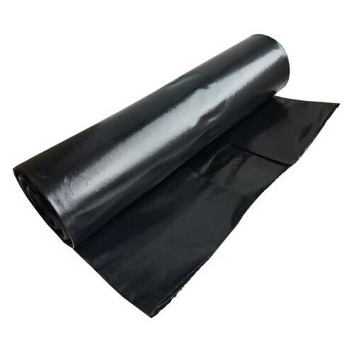  Мешки для мусора 180 л, черные, в рулоне 10 шт., пвд, 30 мкм, 80х106 см, эконом, концепция быта "ecoclean", 2647 | Мешки для мусора универсальные