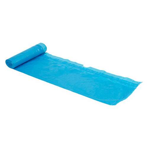  Мешки для мусора с завязками laima "ultra" 60 л, синие, рулон 20 шт., прочные, пнд 17 мкм, 60х70 см, 607692 | Мешки для мусора универсальные