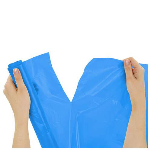  Мешки для мусора 120 л синие в рулоне 50 шт., пнд 18 мкм, 70х110 см, laima стандарт, 601797 | Мешки для мусора универсальные