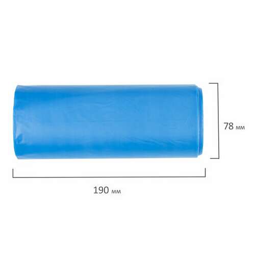  Мешки для мусора laima "ultra" 120 л синие, рулон 10 шт. особо прочные, пнд 23 мкм, 70х110 см, 607695 | Мешки для мусора универсальные