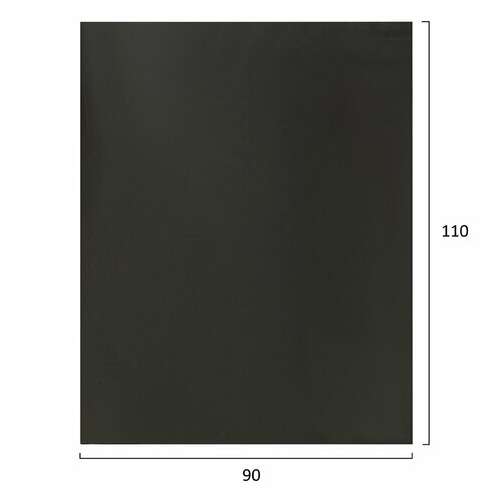  Мешки для мусора 160 л, черные, в пачке 50 штук, прочные, пвд 35 мкм, 90х110 см, 608327 | Мешки для мусора универсальные