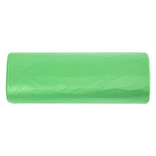  Мешки для мусора биоразлагаемые 60 л, зеленые, рулон 20 шт., пнд 15 мкм, 60х70 см, любаша, 608099 | Мешки для мусора универсальные