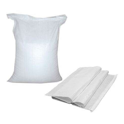  Мешки полипропиленовые до 50 кг, комплект 100 шт., 105х55 см, вес 72 г, широкого спектра применения, белые, 601910 | Мешки полипропиленовые