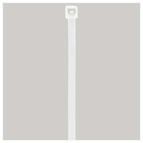  Стяжка (хомут) нейлоновая сверхпрочная power lock, 3,6x250 мм, комплект 100 шт., белая, sonnen, 607922 | Хомуты (стяжки)