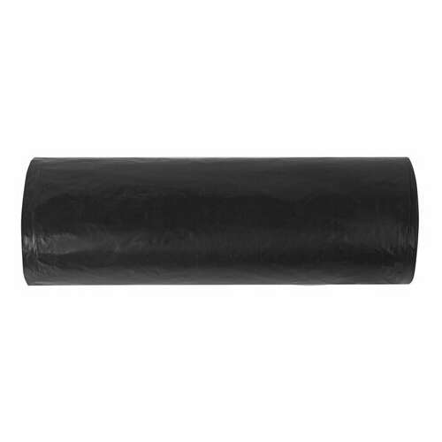  Мешки для мусора 120 л черные, в рулоне 10 шт., пвд 55 мкм, 68х105 см, любаша, 608097 | Мешки для мусора универсальные