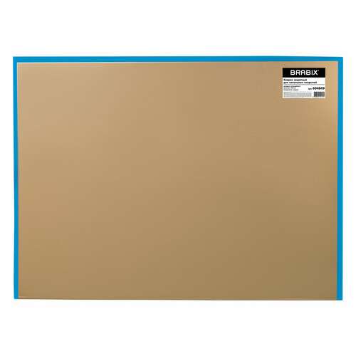  Коврик защитный напольный brabix, поликарбонат, круг диаметр 100 см, глянец, толщина 1 мм, 604849 | Защитные покрытия