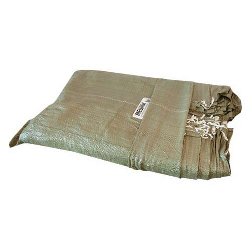  Мешки полипропиленовые до 50 кг, комплект 100 шт., 95х55 см, вес 47 г, для строительного/бытового мусора, зеленые, 601911 | Мешки полипропиленовые