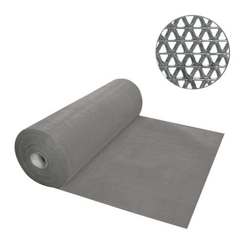  Коврик дорожка zig-zag ячеистый грязезащитный 0,9х10 м, толщина 5 мм, пвх, серый, в рулоне, vortex, 22156 | Коврики входные грязезащитные