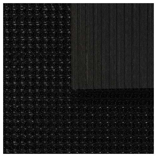  Коврик-дорожка грязезащитный "травка", 0,9x15 м, толщина 9 мм, черный, в рулоне, vortex, 24004 | Коврики входные грязезащитные