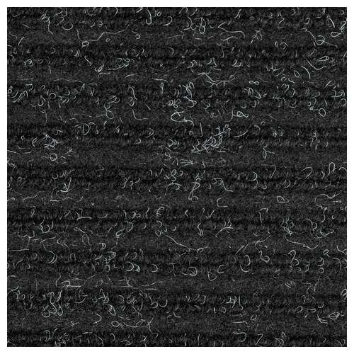  Коврик входной ворсовый влаго-грязезащитный 40х60 см, толщина 7 мм, ребристый, черный, laima, 602863 | Коврики входные грязезащитные