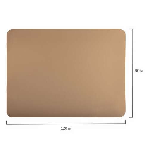  Коврик защитный напольный brabix, полипропилен, 90х120 см, бежевый, толщина 1,2 мм, 608708, 1212091203 | Защитные покрытия