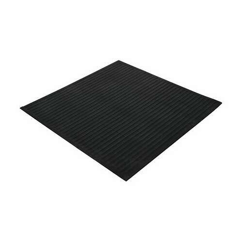  Коврик диэлектрический, защита от поражения электрическим током, противоскользящий, размер 75х75 см, толщина 6 мм, 25011 | Коврики входные грязезащитные