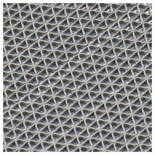  Коврик дорожка zig-zag ячеистый грязезащитный 0,9х10 м, толщина 5 мм, пвх, серый, в рулоне, vortex, 22156 | Коврики входные грязезащитные