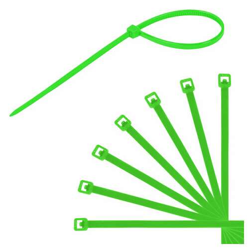  Стяжки (хомуты) нейлоновые сверхпрочные цветные в тубе 2,5х200 мм, комплект 200 шт., sonnen, 607925 | Хомуты (стяжки)