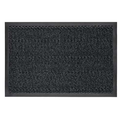  Коврик входной износостойкий влаговпитывающий 60х90 см, толщина 8 мм, тафтинг, серый, laima expert, 606883 | Коврики входные грязезащитные