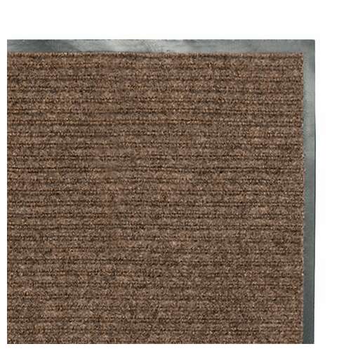  Коврик входной ворсовый влаго-грязезащитный 120х150 см, толщина 7 мм, ребристый, коричневый, laima, 602876 | Коврики входные грязезащитные