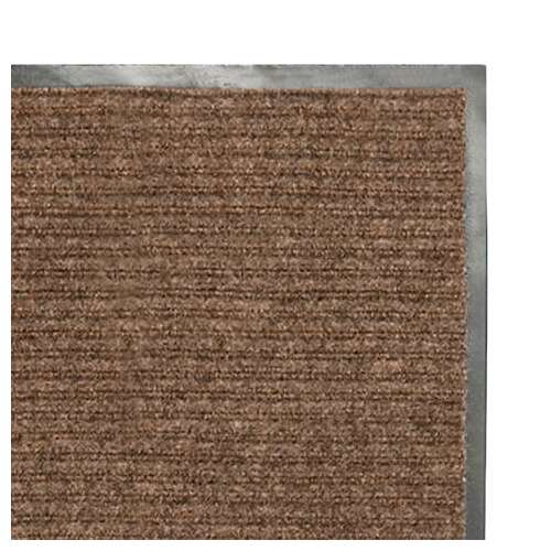  Коврик входной ворсовый влаго-грязезащитный 90х120 см, толщина 7 мм, ребристый, коричневый, laima, 602873 | Коврики входные грязезащитные