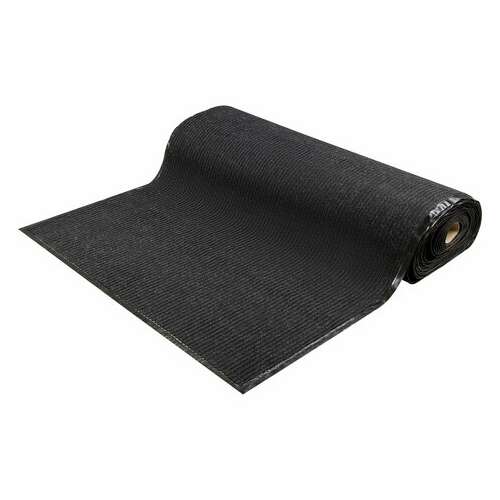  Коврик дорожка ворсовый влаго-грязезащита 1,2х15 м, толщина 7 мм, черный, в рулоне, laima, 602883 | Коврики входные грязезащитные