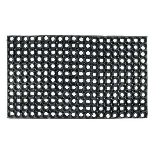  Коврик входной резиновый грязесборный ячеистый, 80х120 см, толщина 22 мм, laima expert, 607813 | Коврики входные грязезащитные