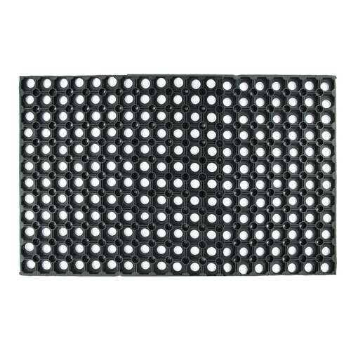  Коврик входной резиновый грязесборный ячеистый, 40х60 см, толщина 16 мм, laima expert, 607810 | Коврики входные грязезащитные