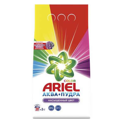  Стиральный порошок-автомат 3 кг, ariel (ариэль) color | Стиральные порошки