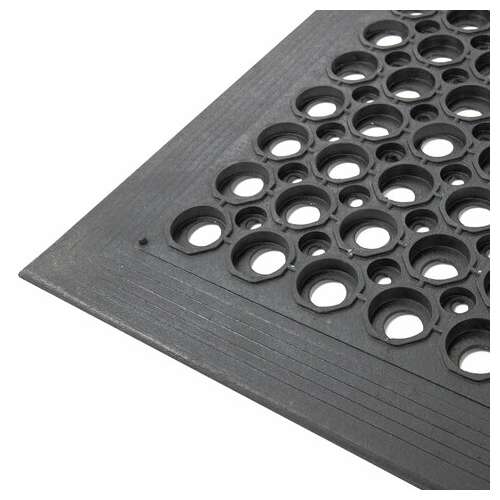  Коврик входной резиновый грязесборный перфорированный, 90х150 см, толщина 12 мм, laima expert, 607816 | Коврики входные грязезащитные