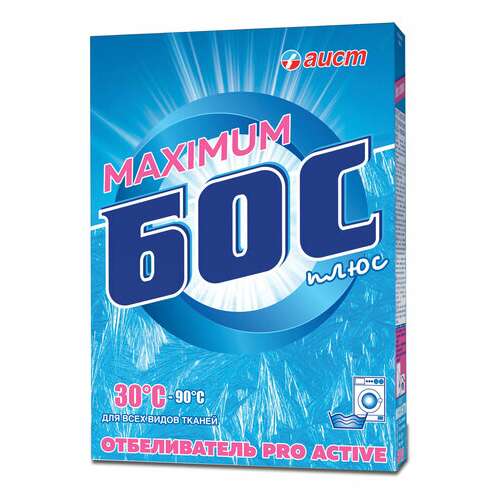  Средство для отбеливания и чистки тканей 600 г, бос плюс "maximum", порошок | Средства для отбеливания и удаления пятен