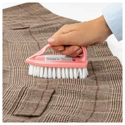  Щетка для одежды/обуви, большая, 9х14х6 см, пластик, цвет ассорти, "утюжок", york, 40010 | Щетки для обуви и одежды