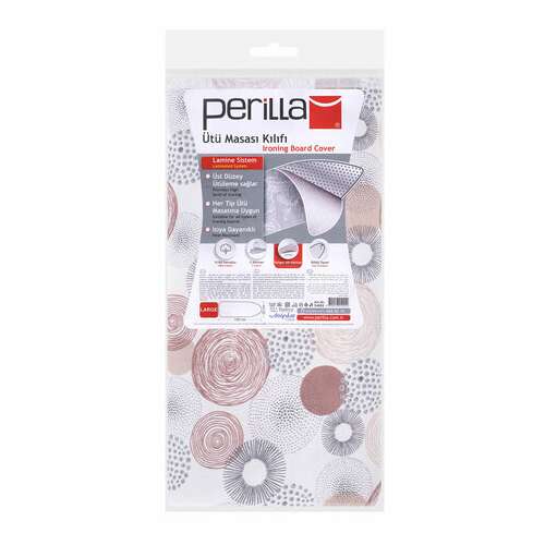  Чехол для гладильной доски универсальный, 140х52 см, большой, цвет ассорти, тефлон, dogrular, uab54003 | Чехлы для гладильных досок