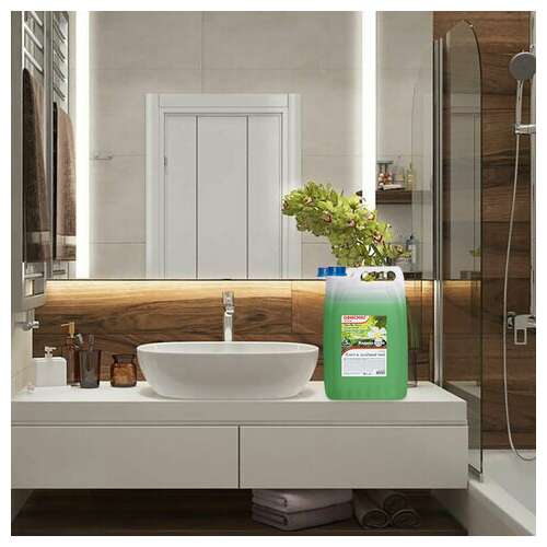  Мыло жидкое 5 л, офисмаг, "алоэ и зеленый чай", 603086 | Мыло жидкое