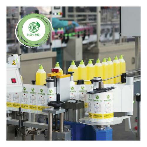  Мыло жидкое 500 мл synergetic "луговые травы", гипоаллергенное, биоразлагаемое, дозатор, 105053 | Мыло жидкое