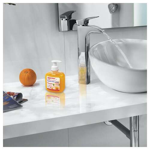  Мыло-крем жидкое 300 г офисмаг, "ромашка", дозатор, 606783 | Мыло жидкое