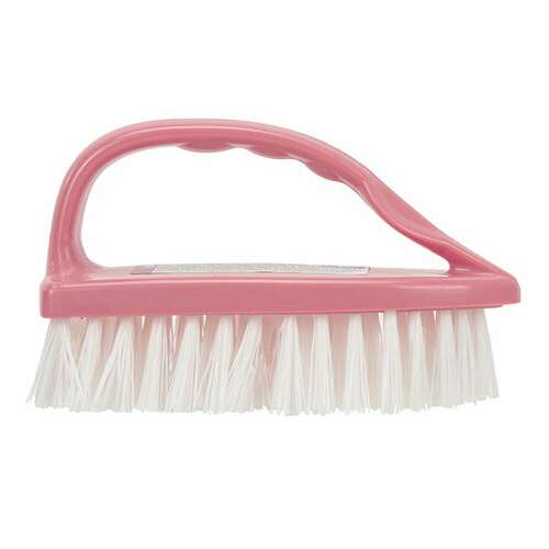  Щетка для одежды/обуви, большая, 9х14х6 см, пластик, цвет ассорти, "утюжок", york, 40010 | Щетки для обуви и одежды