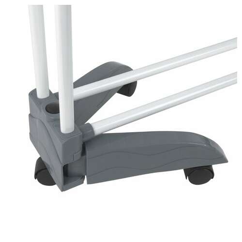 Сушилка напольная для белья раскладная многофункциональная, 3 уровня, на колесах, "super compact", складное основание, laima home, 608462  Сушилка напольная для белья раскладная многофункциональная, 3 уровня, на колесах, "super compact", складное основание, laima home, 608462 | Сушилки для белья